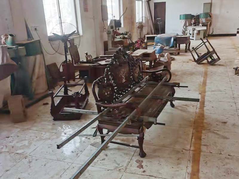 青冈老旧红木家具维修工艺