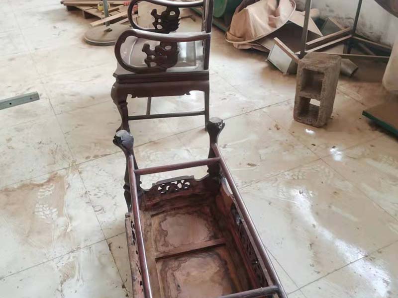 青冈老旧红木家具保养维修厂